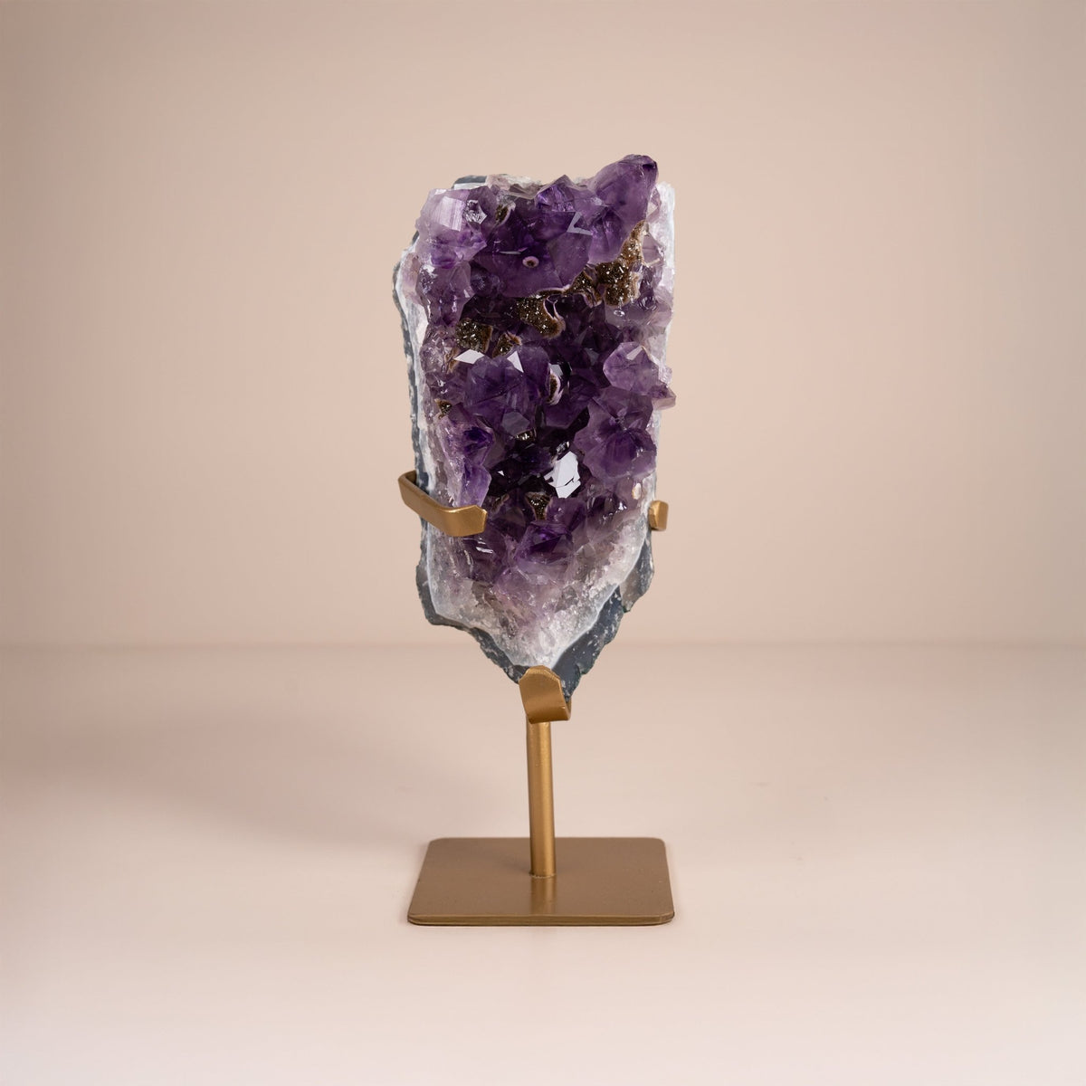 Amethyst - Druse mit außergewöhnlichen Einschlüssen - Epomina