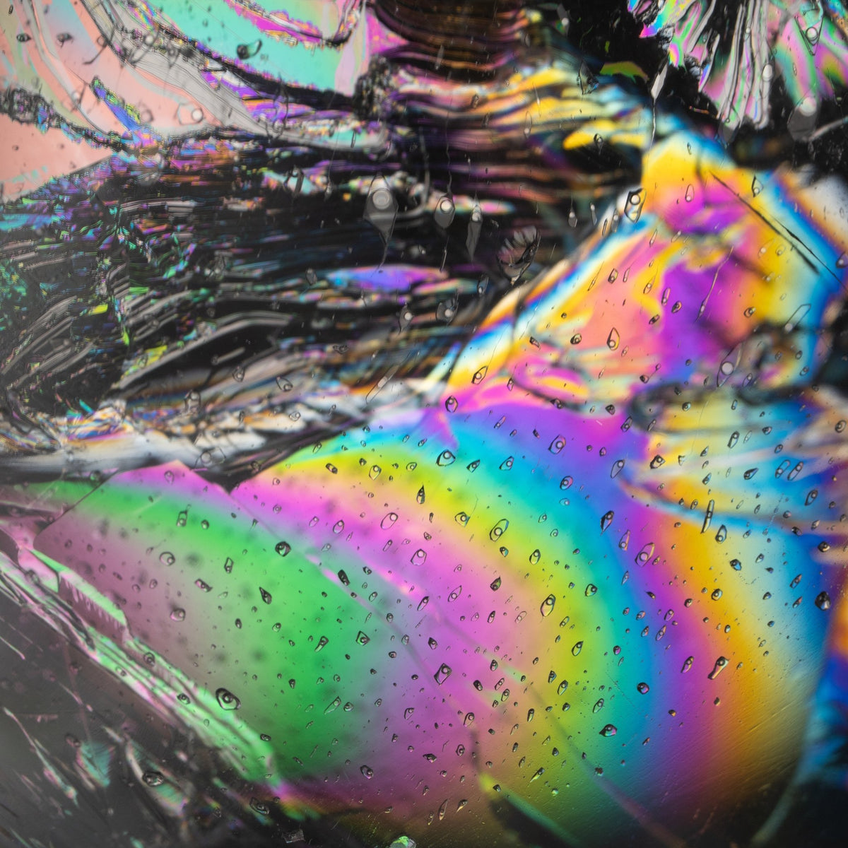 Bergkristall Kugel mit Regenbögen - Epomina