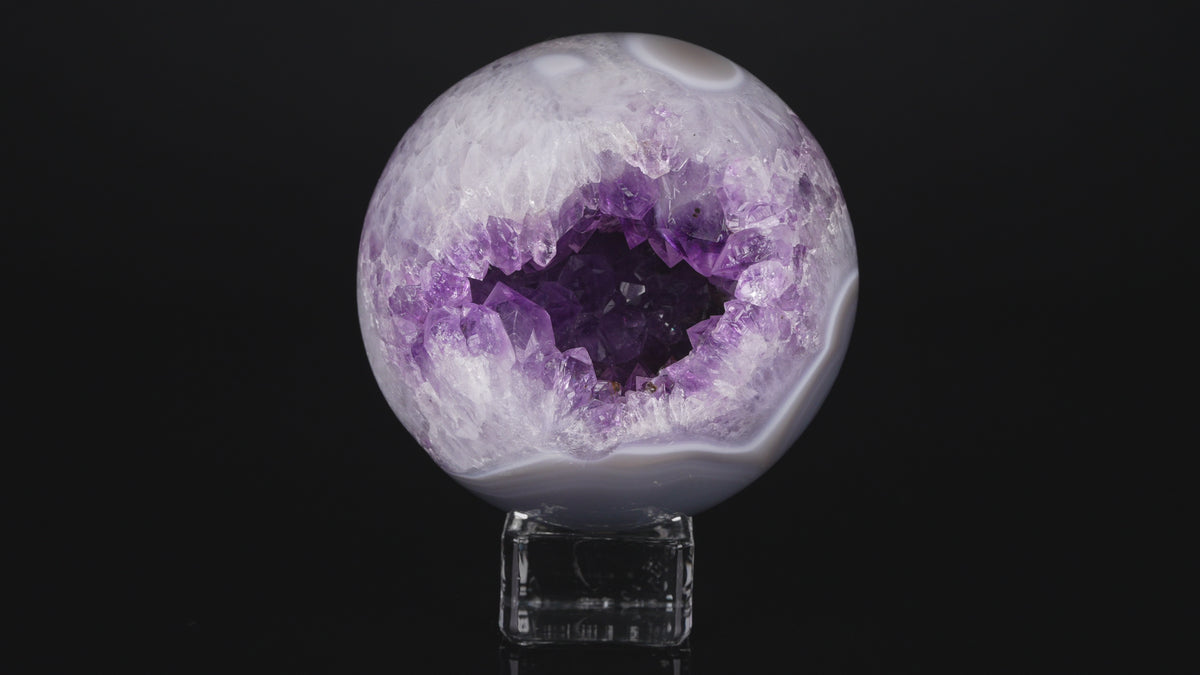 Amethyst Agate Ball