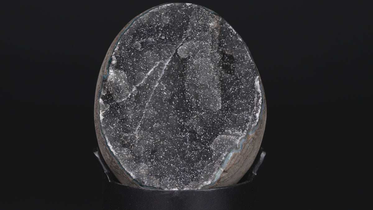 Quarz Druse - ,,Schwarzer Amethyst'' Nr.2