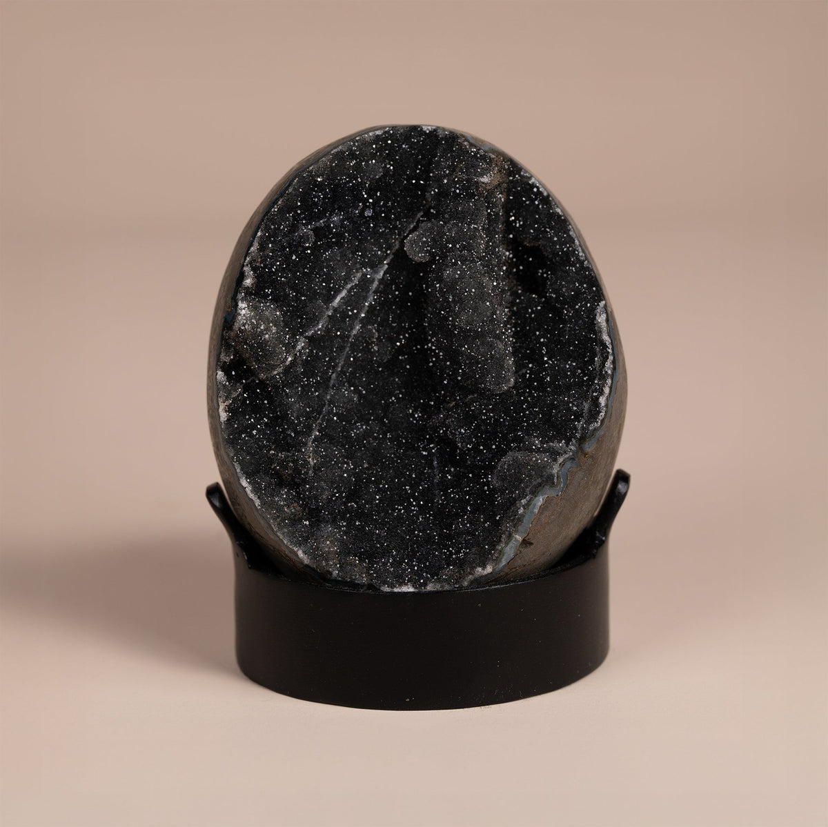 Quarz Druse - ,,Schwarzer Amethyst'' 2 - Epomina